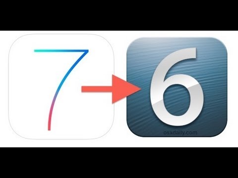 Downgrade iphone 4 to ios 5